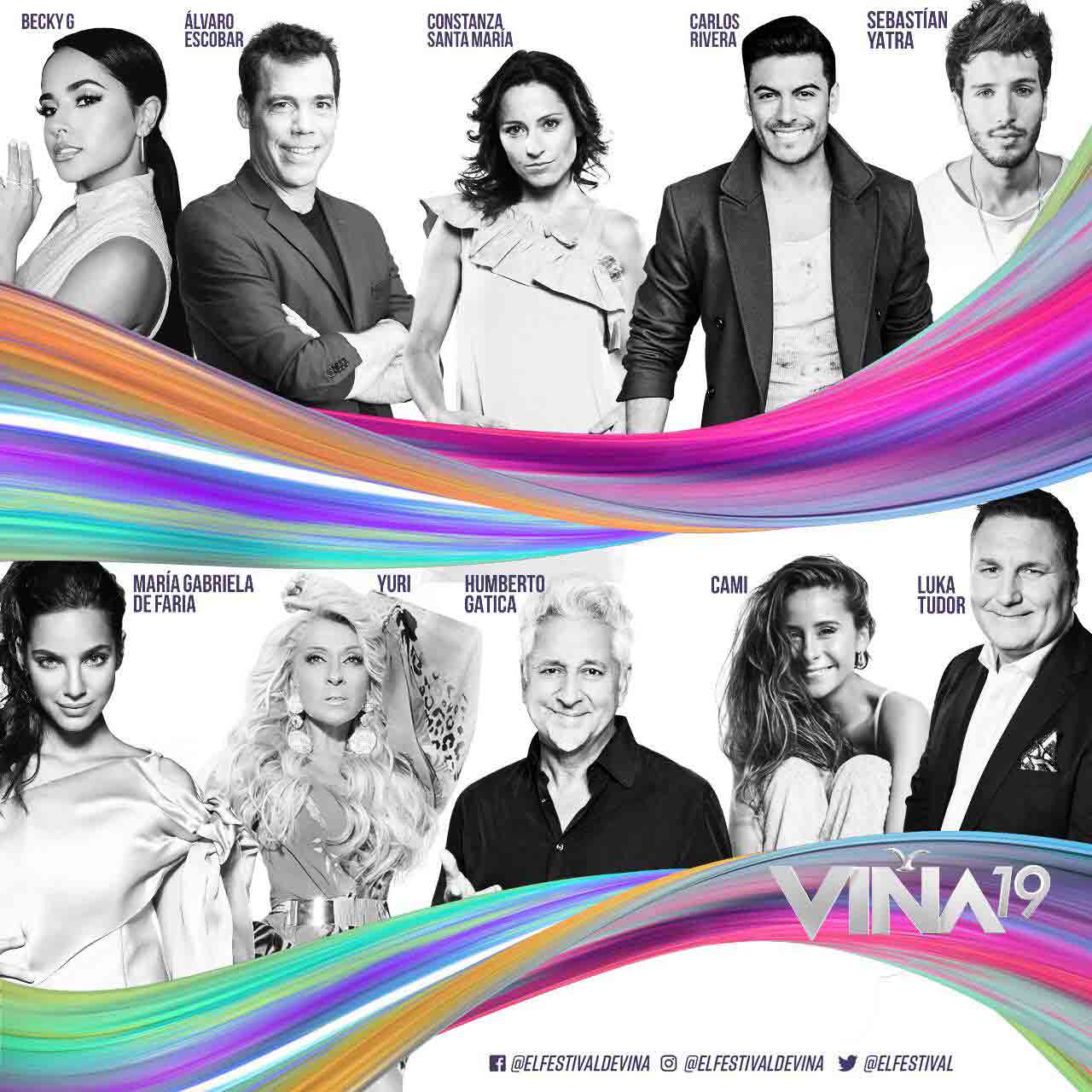 jurado festival de viña 2019 chile radio la mejor